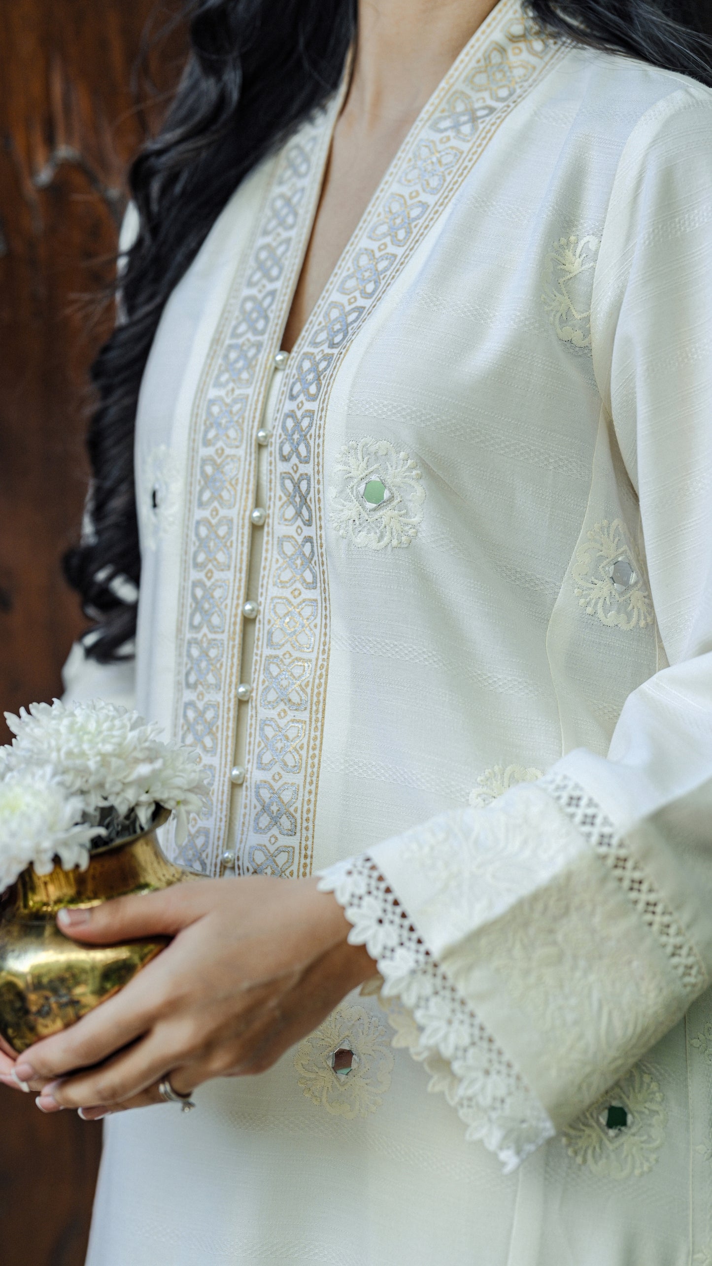 Mahy Kurta & Embroidered Izaar