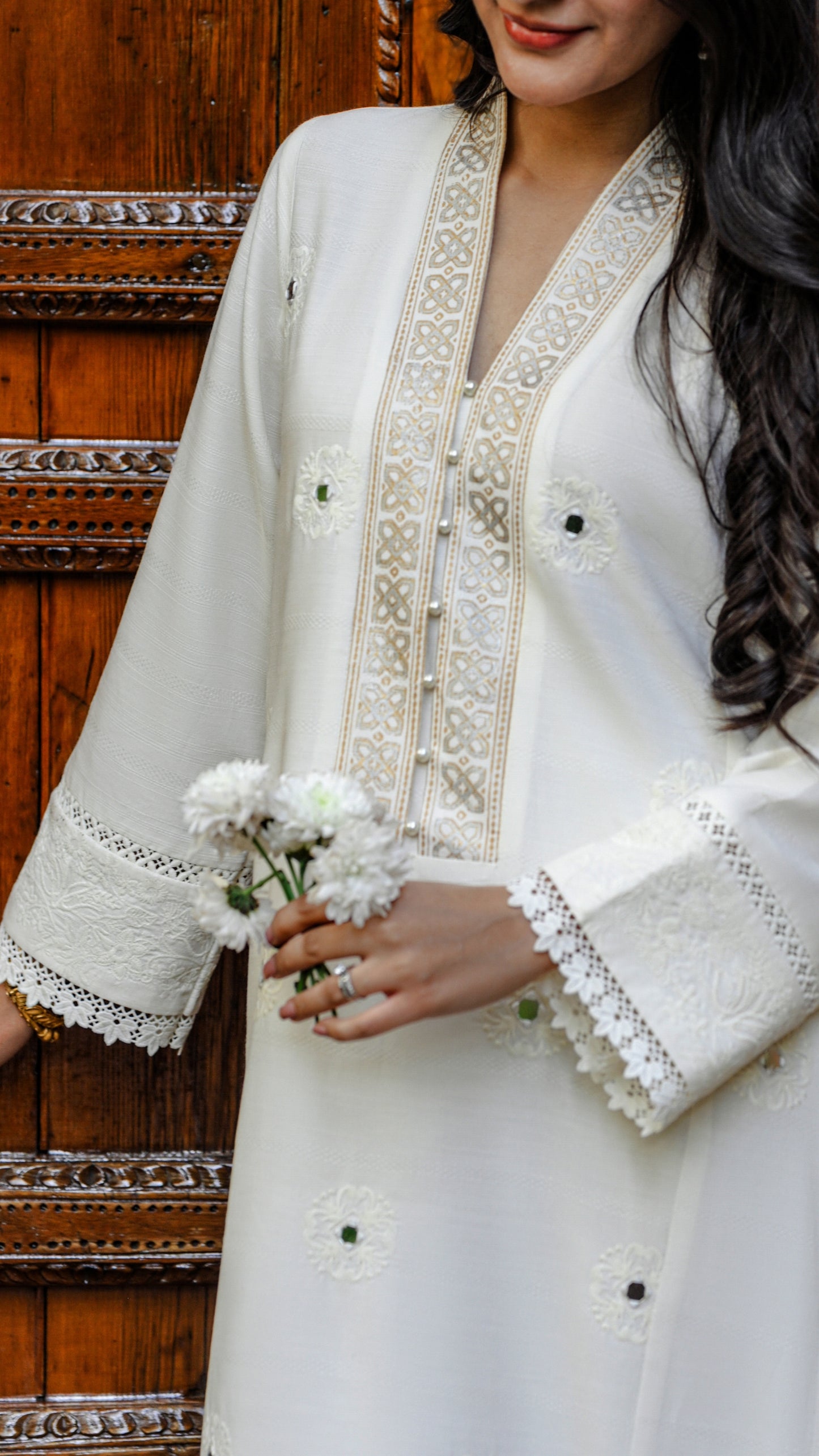 Mahy Kurta & Embroidered Izaar