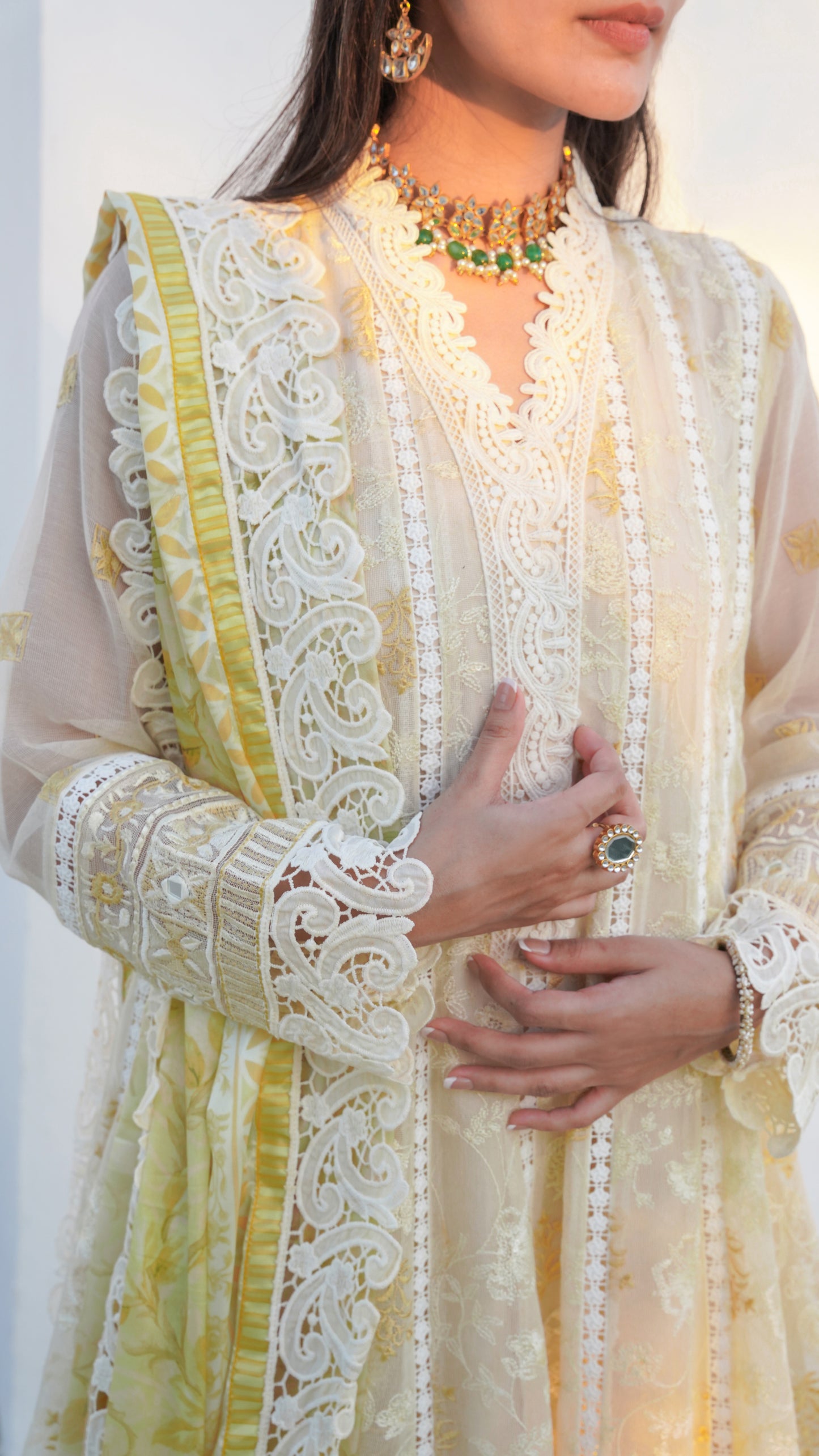 Elaheh Kalidaar and Dupatta