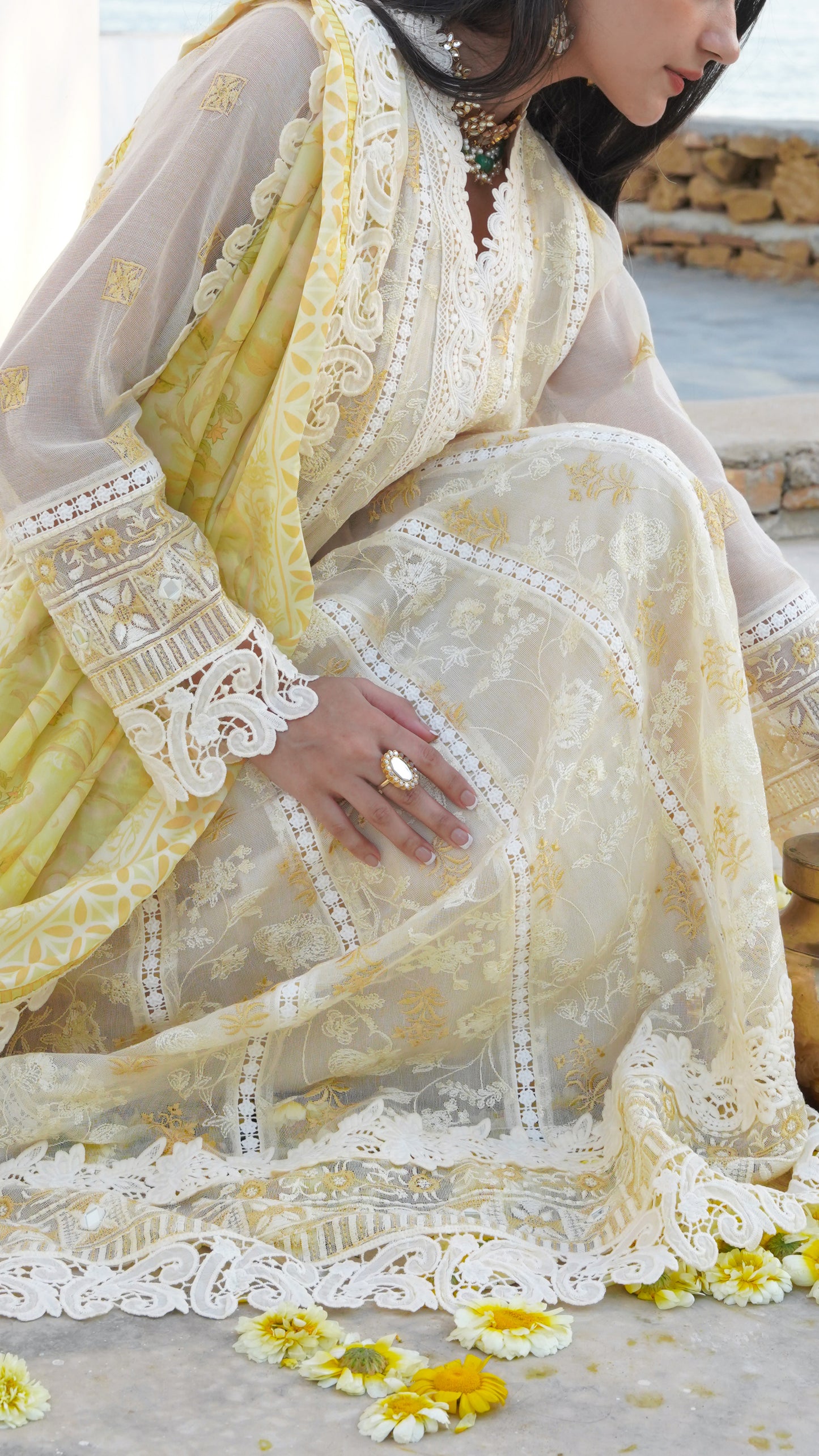 Elaheh Kalidaar and Dupatta