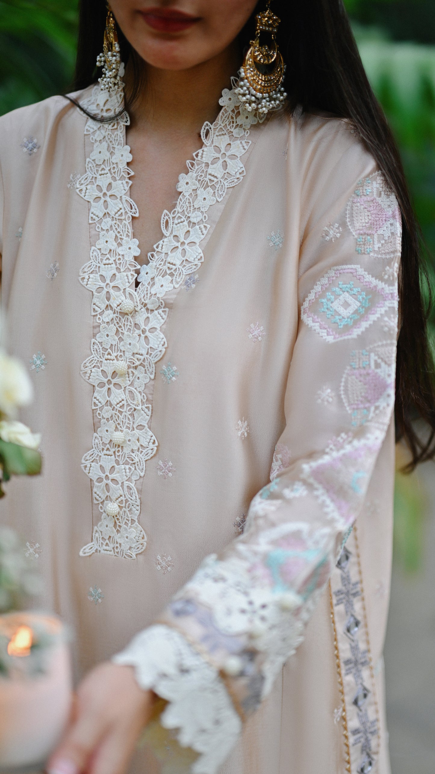 Lyra Set & Silk Dupatta
