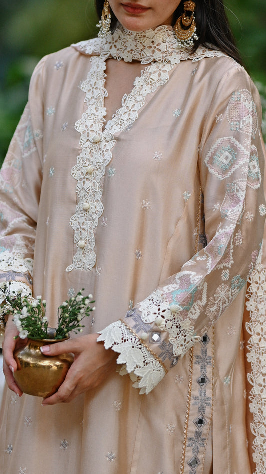 Lyra Set & Silk Dupatta