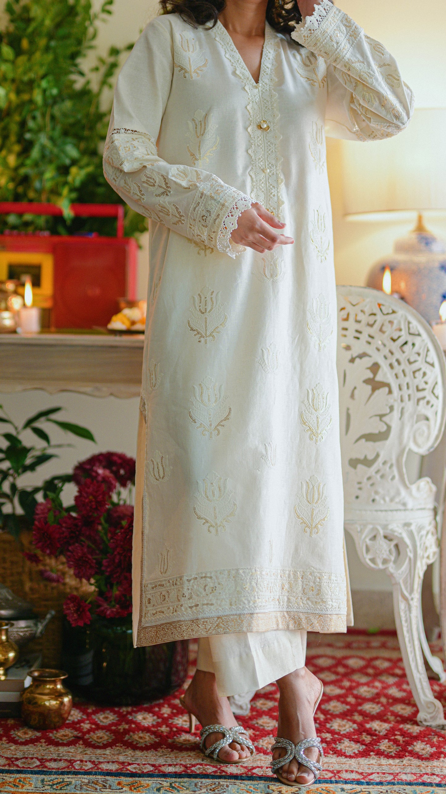 Zarin Kurta & Izaar