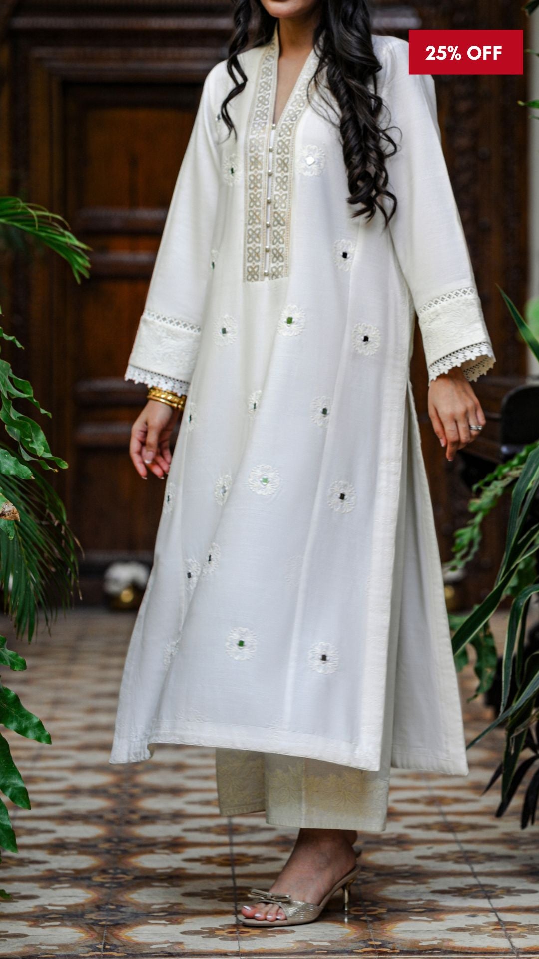 Mahy Kurta & Embroidered Izaar