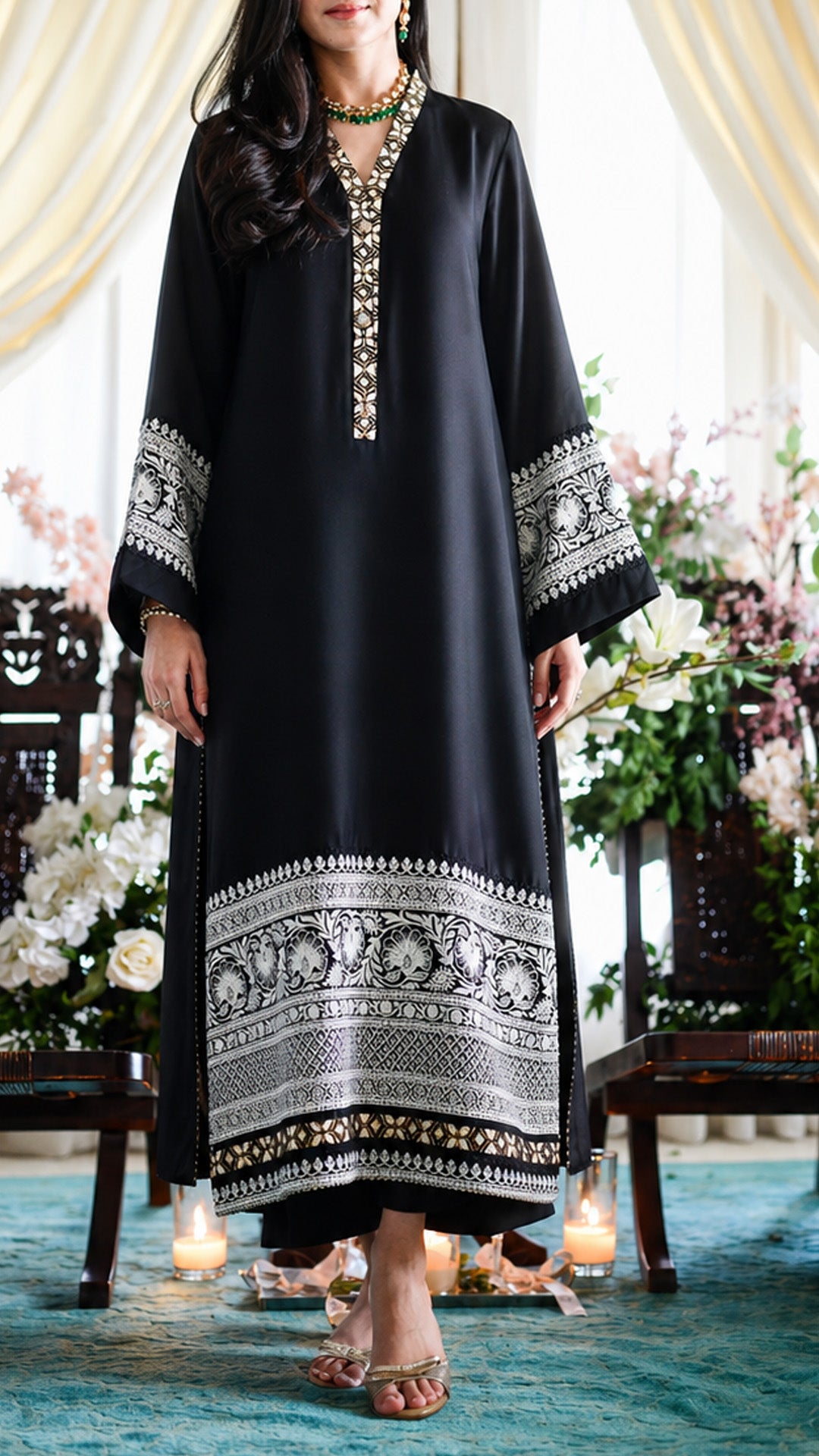 Aria Kurta & Silk Dupatta