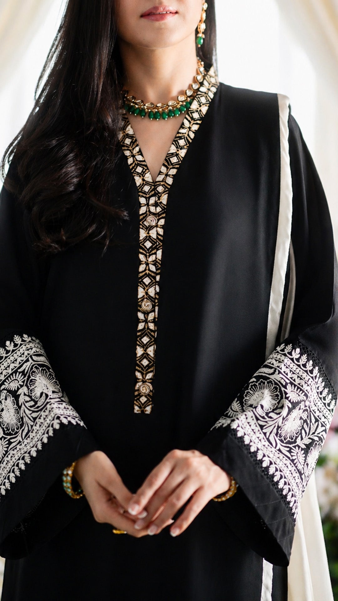 Aria Kurta & Silk Dupatta