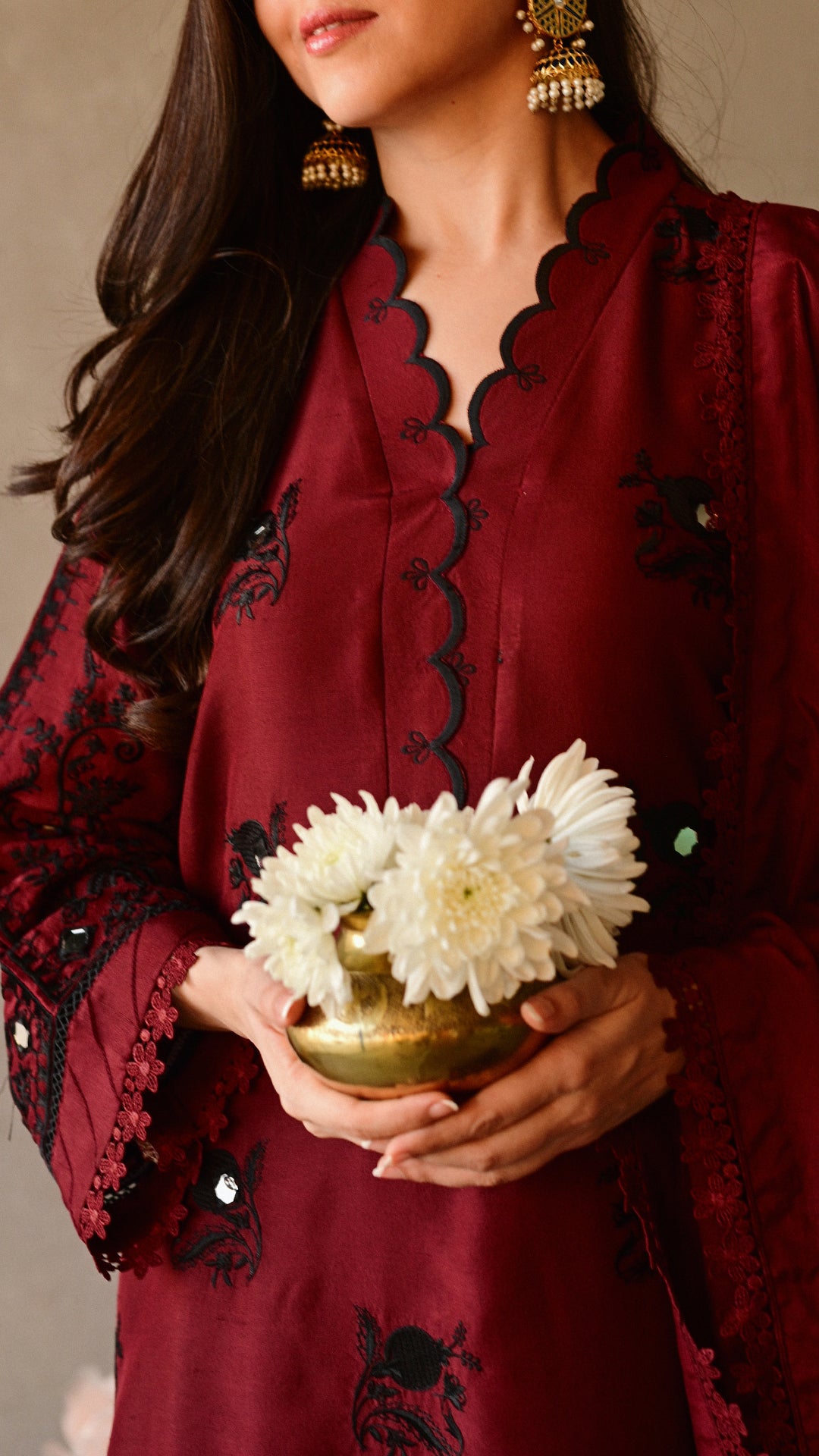 Lumi Kurta & Embroidered Izaar