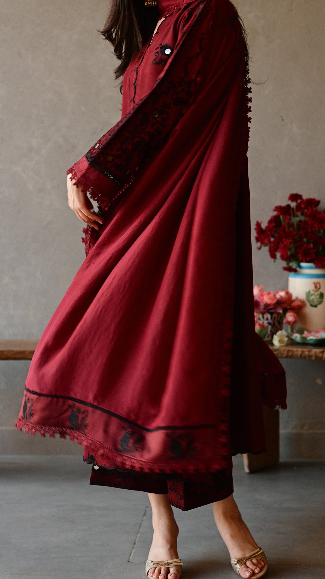 Lumi Kurta & Embroidered Izaar