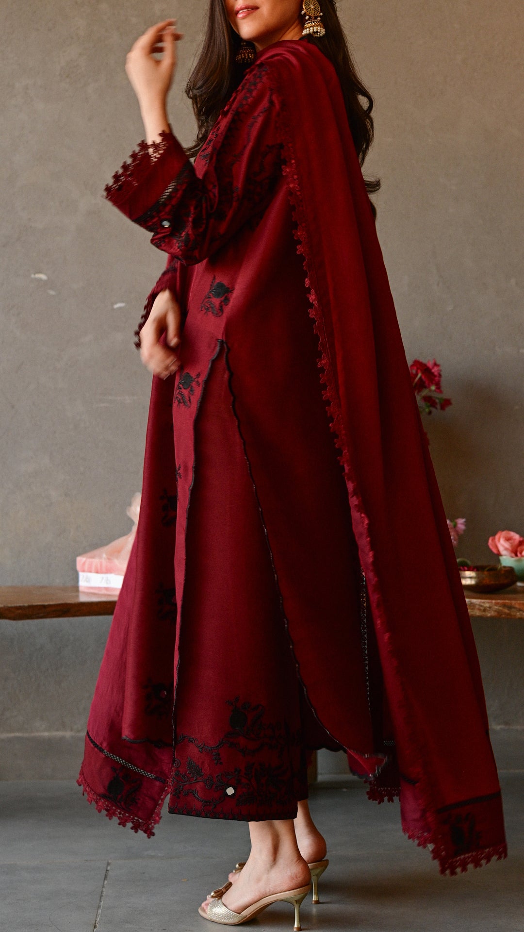 Lumi Kurta & Embroidered Izaar